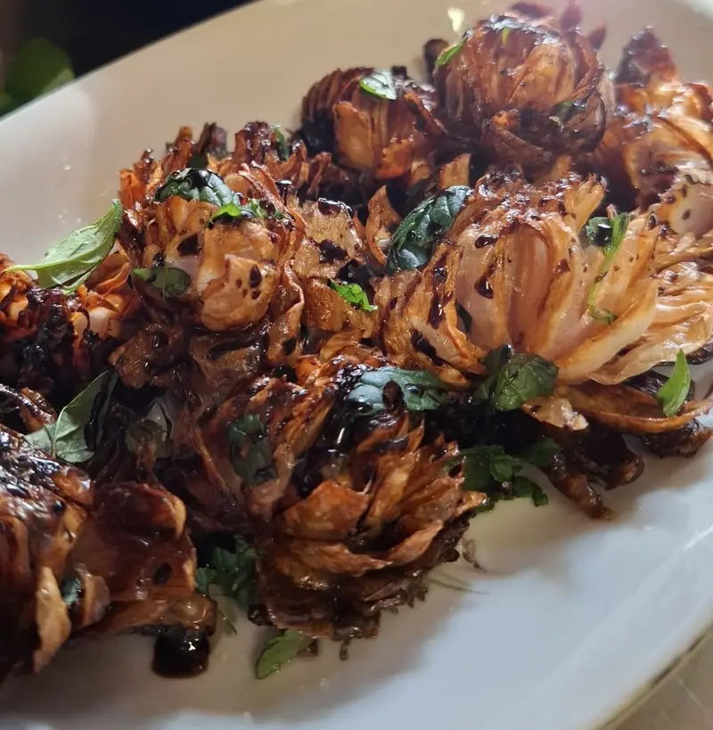 Carciofi cotti alla brace secondo la tradizione rurale lucana