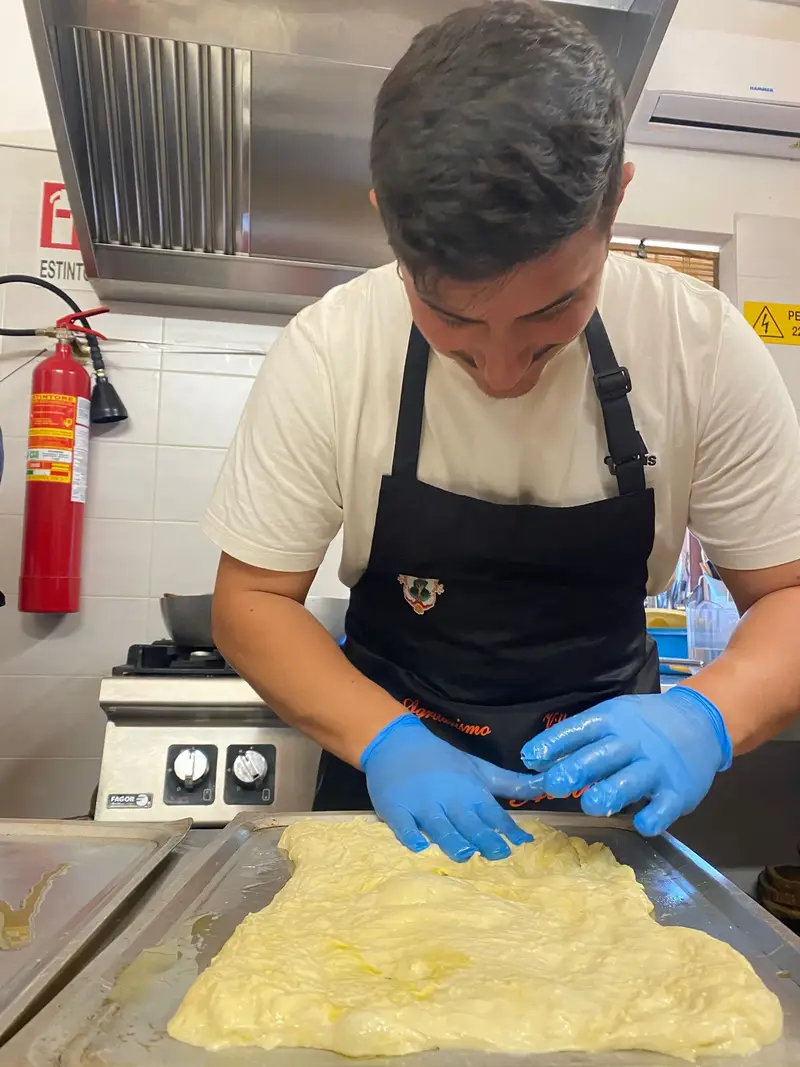 Lavorazione dell'impasto